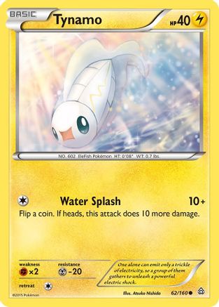[PKM] Tynamo (62/160) [XY: Primal Clash]