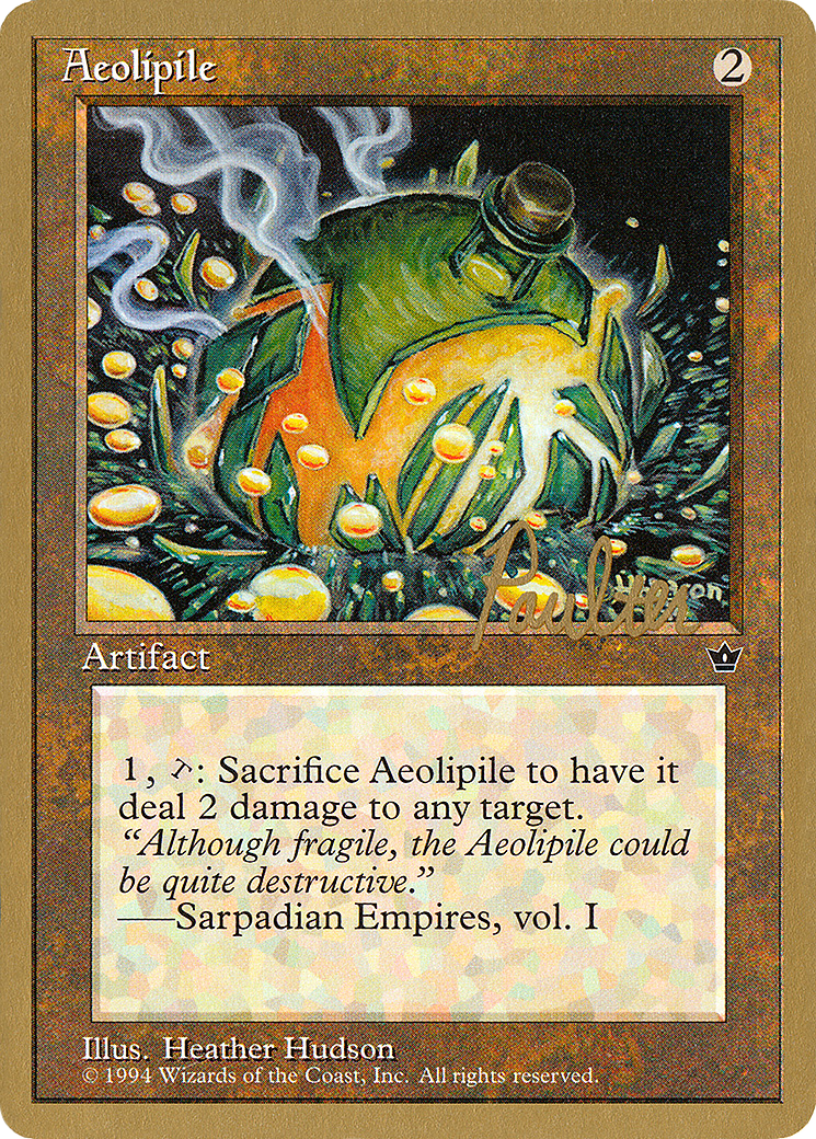 {R} Aeolipile (Preston Poulter) [Pro Tour Collector Set][GB PTC PP81]