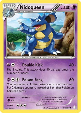[PKM] Nidoqueen (68/160) [XY: Primal Clash]
