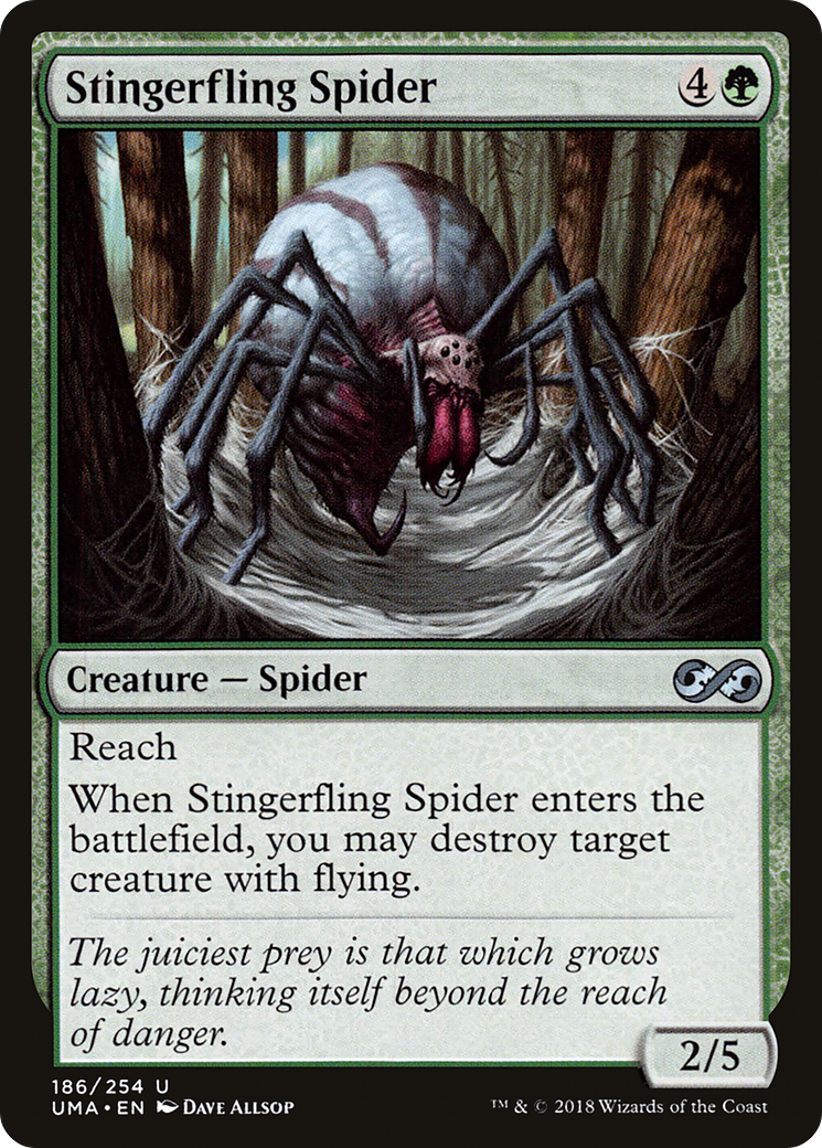 {C} Stingerfling Spider [Ultimate Masters][UMA 186]