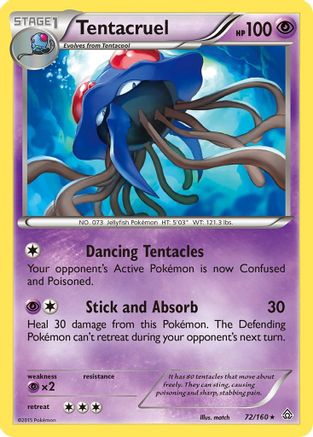 [PKM] Tentacruel (72/160) [XY: Primal Clash]