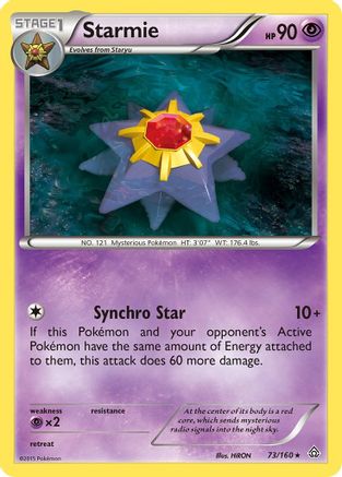 [PKM-R] Starmie (73/160) [XY: Primal Clash]