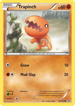 [PKM] Trapinch (82/160) [XY: Primal Clash]