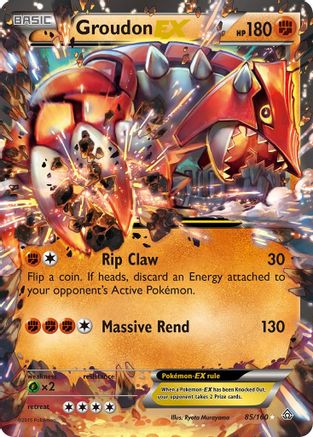 [PKM] Groudon EX (85/160) [XY: Primal Clash]