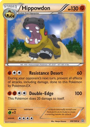 [PKM] Hippowdon (88/160) [XY: Primal Clash]