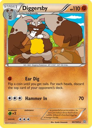 [PKM] Diggersby (90/160) [XY: Primal Clash]