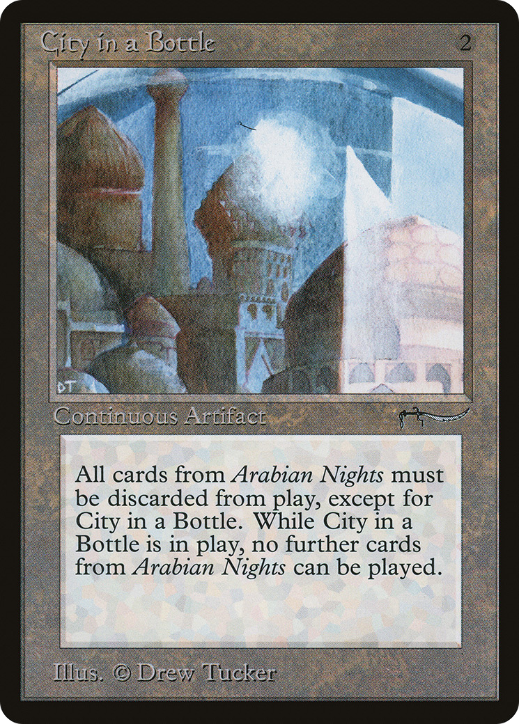{R} City in a Bottle [Arabian Nights][ARN 060] - Misty Mountain Games