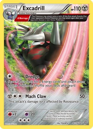 [PKM] Excadrill (97/160) [XY: Primal Clash]