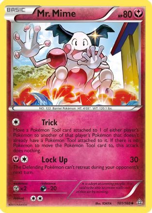 [PKM] Mr. Mime (101/160) [XY: Primal Clash]