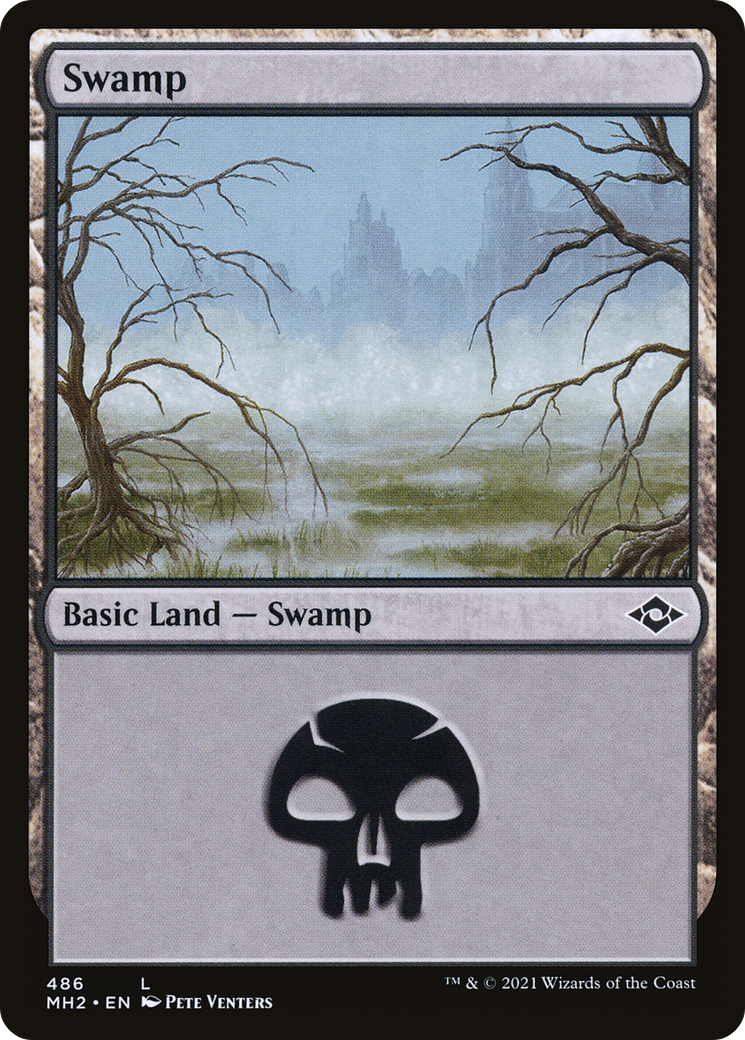 {B}[MH2 486] Swamp (486) [Modern Horizons 2]