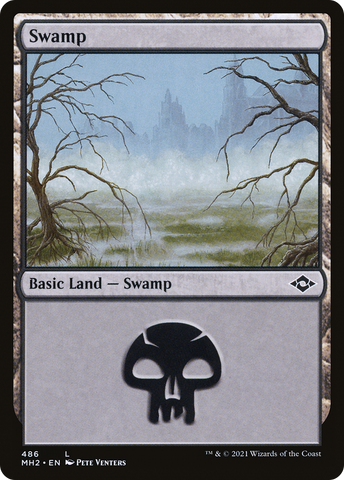 {B}[MH2 486] Swamp (486) [Modern Horizons 2]