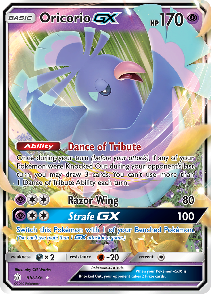 [PKM] Oricorio GX (95/236) [Sun & Moon: Cosmic Eclipse]