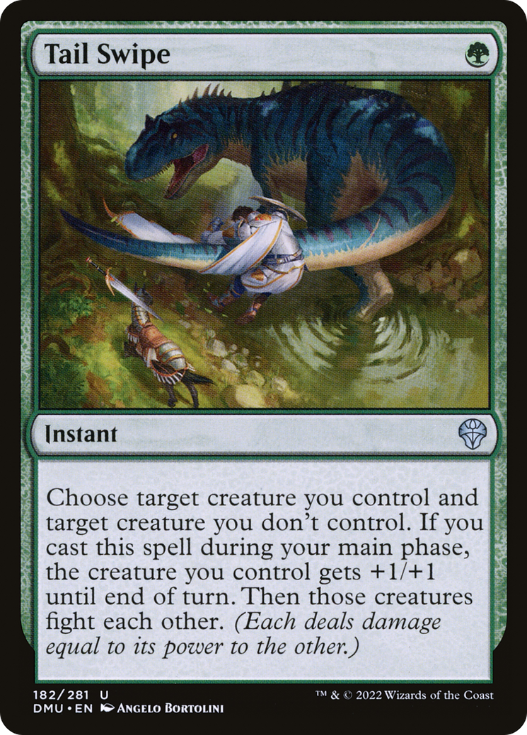 {C} Tail Swipe [Dominaria United][DMU 182]