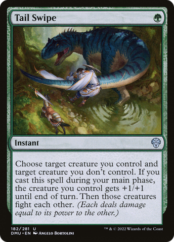 {C} Tail Swipe [Dominaria United][DMU 182]