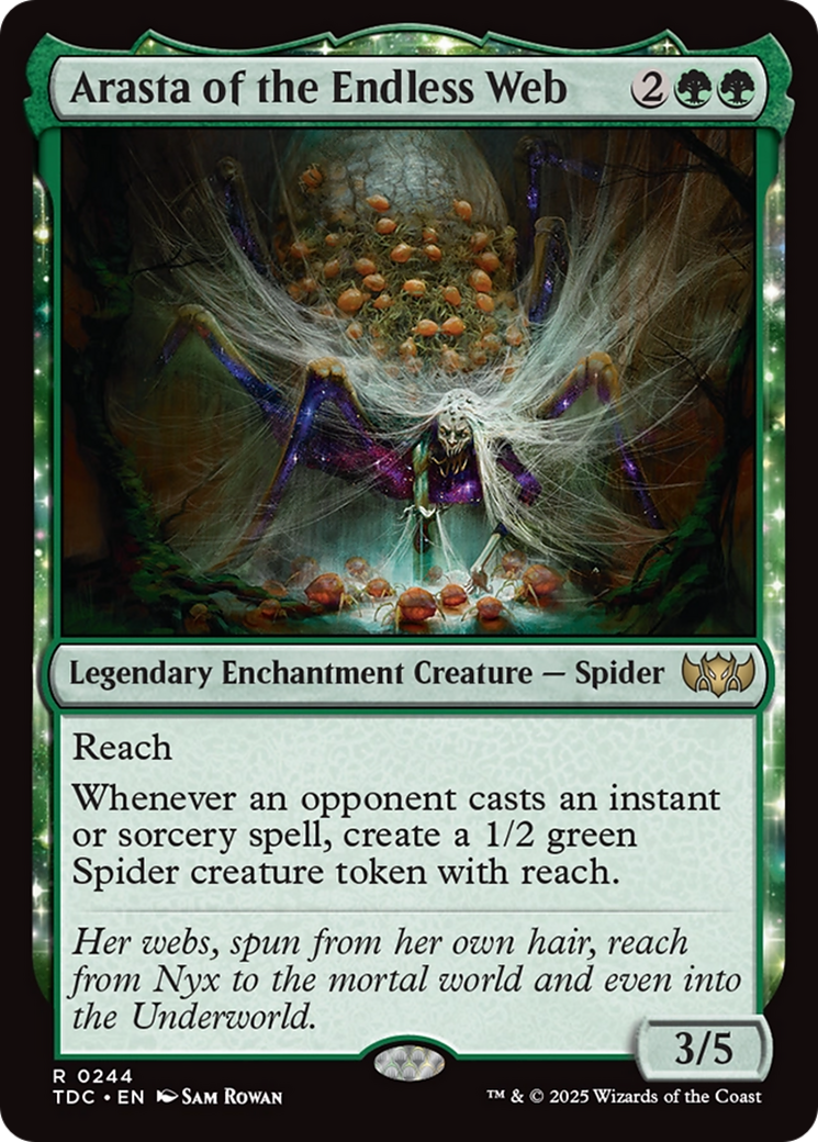 {R} Arasta of the Endless Web [Tarkir: Dragonstorm Commander][TDC 244]
