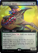 {R} Gemhide Sliver (Extended Art) [Secret Lair Drop Series][SLD 648]