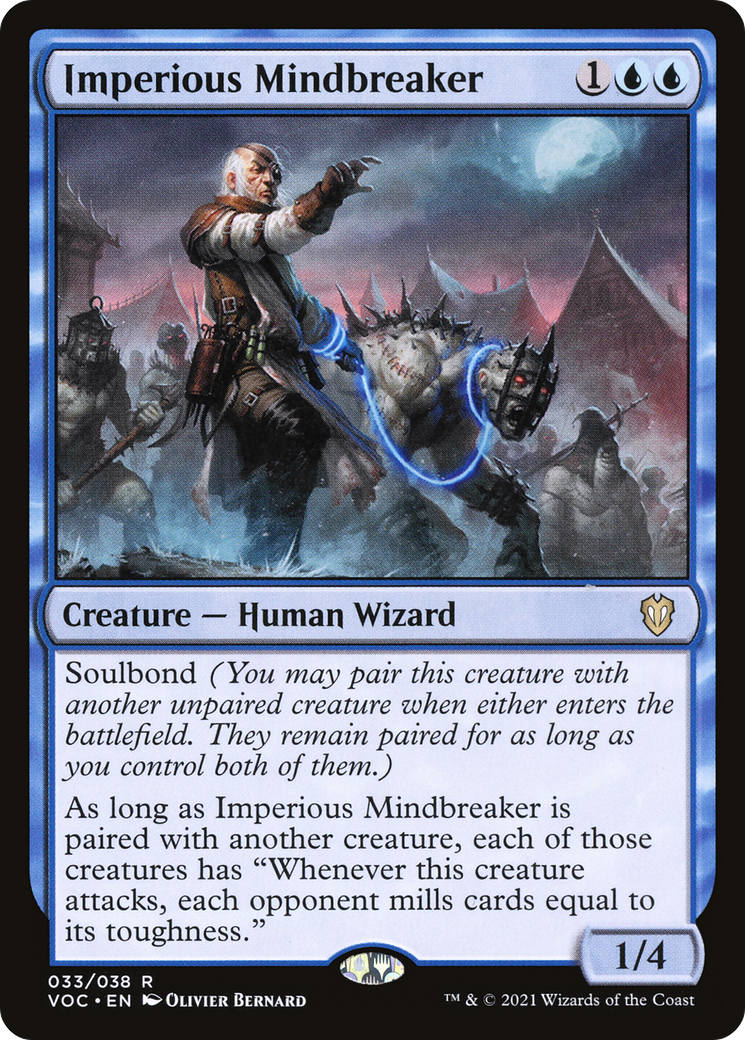 {R} Imperious Mindbreaker [Innistrad: Crimson Vow Commander][VOC 033]