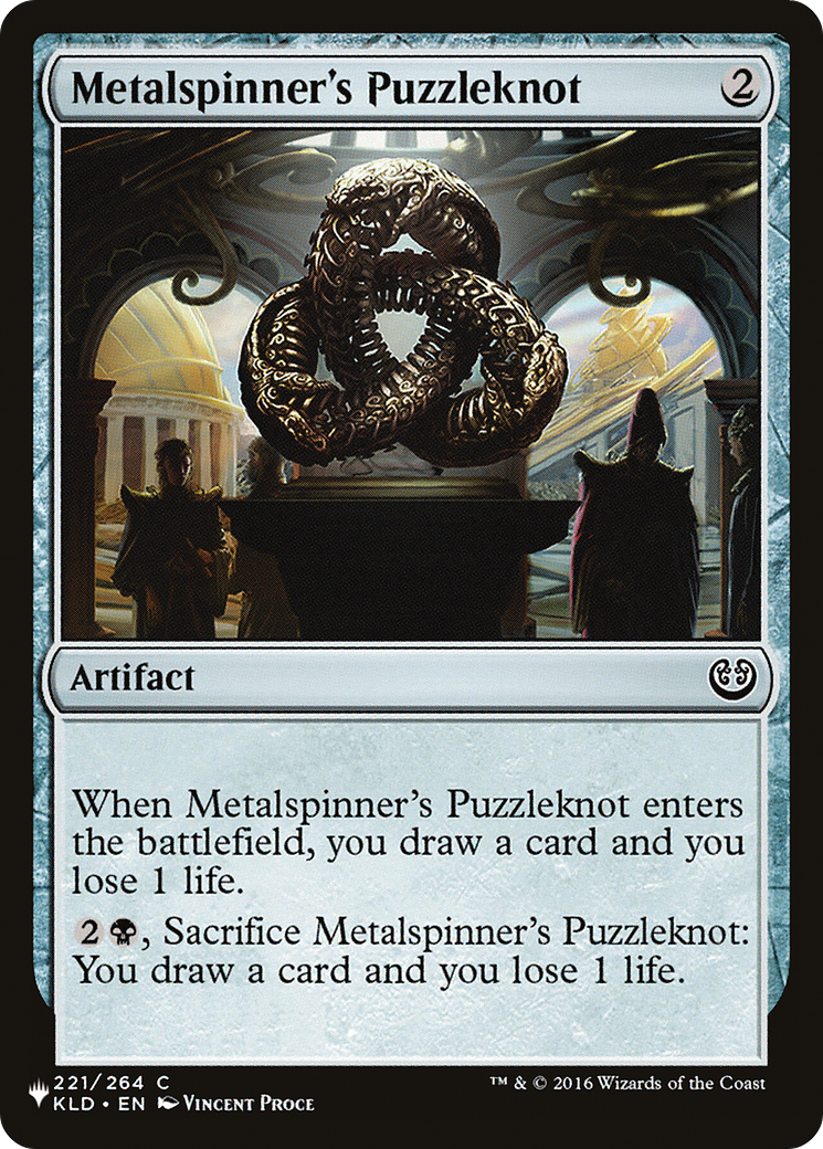 {C} Metalspinner's Puzzleknot [LIST KLD-221]