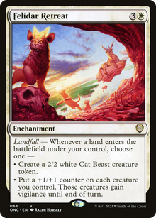 {R} Felidar Retreat [Phyrexia: All Will Be One Commander][ONC 066]