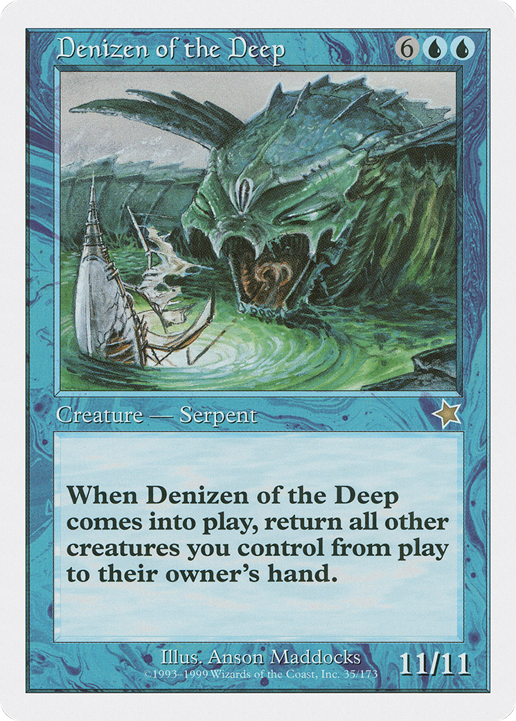 {R} Denizen of the Deep [Starter 1999][S99 035]