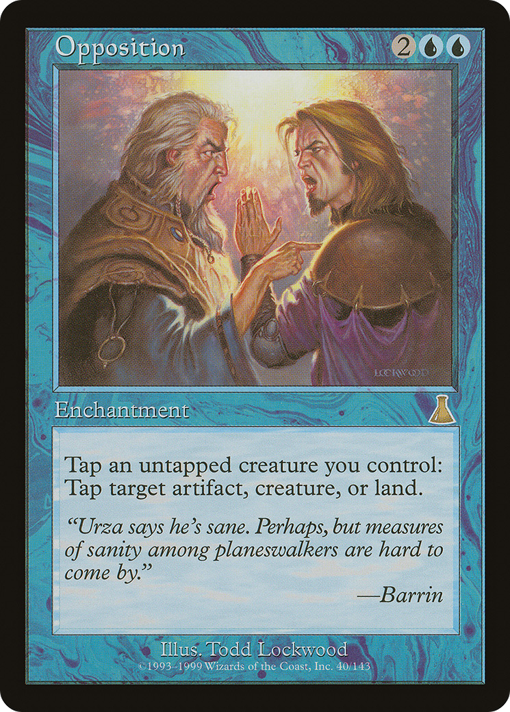 {R} Opposition [Urza's Destiny][UDS 040] - Misty Mountain Games