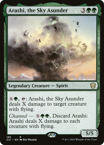 {R} Arashi, the Sky Asunder [Commander 2021][C21 185]