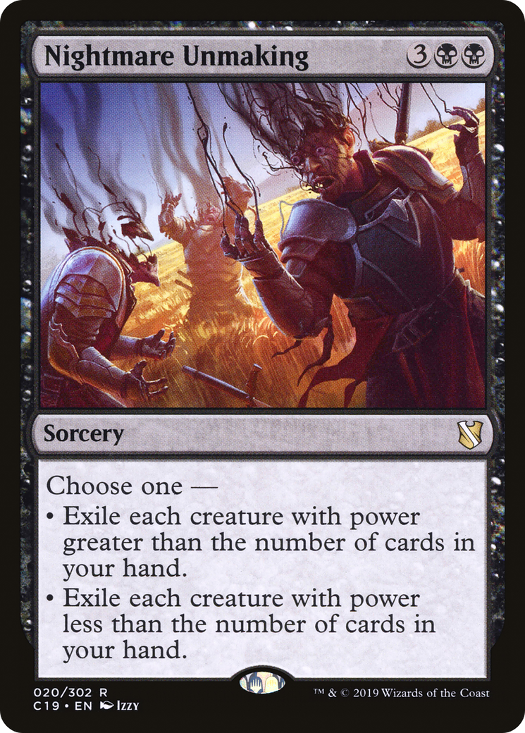 {R} Nightmare Unmaking [Commander 2019][C19 020]