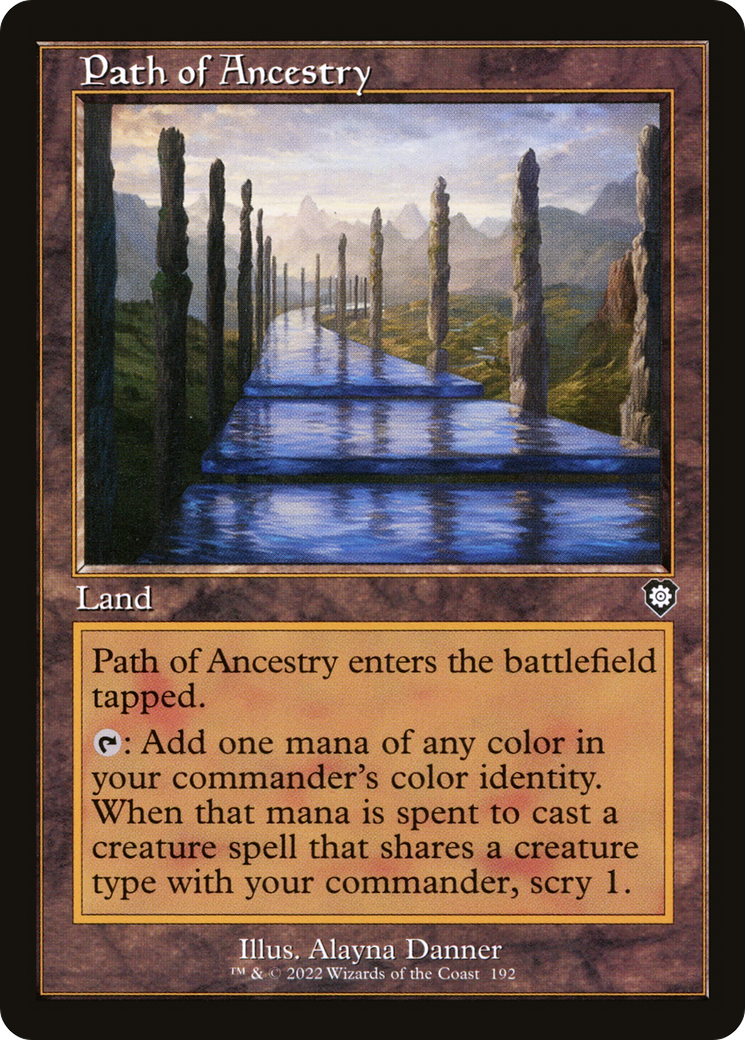 {C} Path of Ancestry [The Brothers' War Commander][BRC 192]