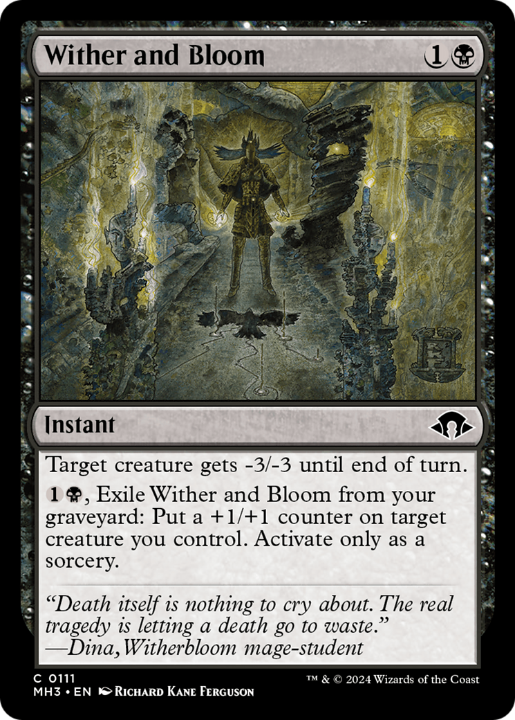 {C} Wither and Bloom [Modern Horizons 3][MH3 111]