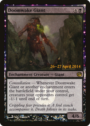 {R} Doomwake Giant [Journey into Nyx Prerelease Promos][PR JOU 066]