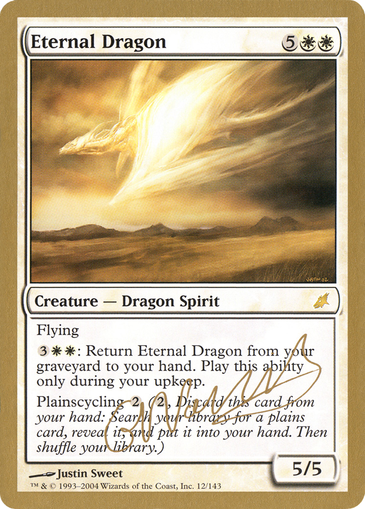 {R} Eternal Dragon (Gabriel Nassif) [World Championship Decks 2004][GB WC04 GN12A]