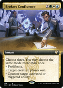 {R} Brokers Confluence (Extended Art) [Streets of New Capenna Commander][NCC 168]
