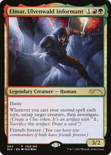 {R} Elmar, Ulvenwald Informant [Secret Lair: Universes Within][SLX 004] - Misty Mountain Games