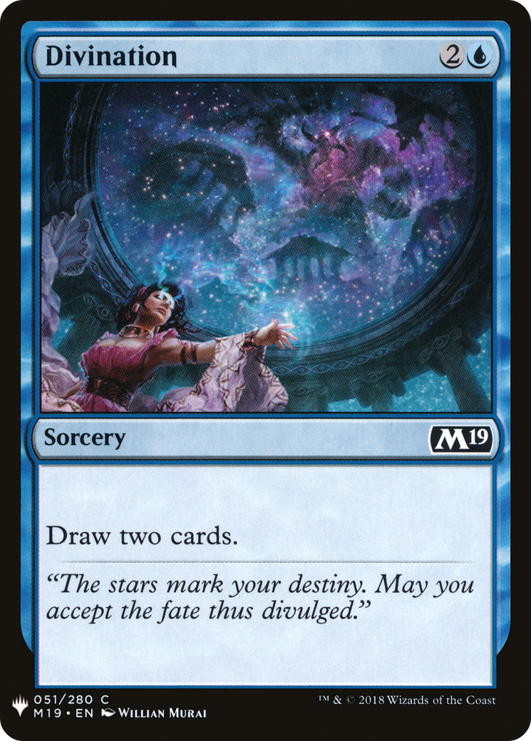 {C} Divination [Mystery Booster][LS M19 051]