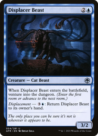 {C} Displacer Beast [Dungeons & Dragons: Adventures in the Forgotten Realms][AFR 054]