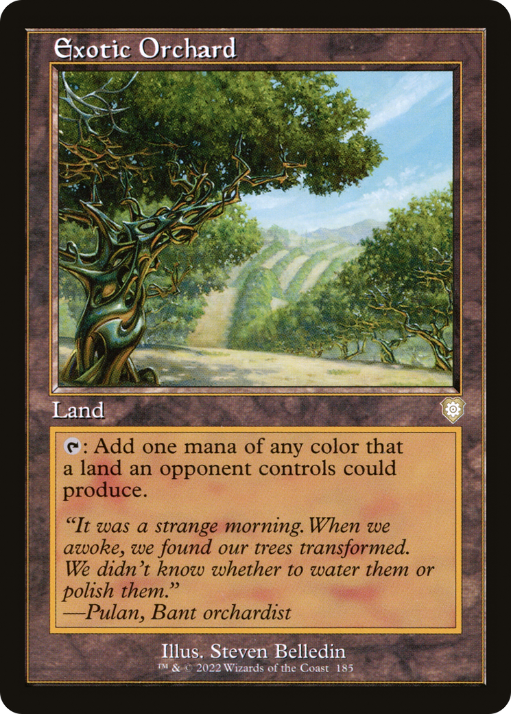 {R} Exotic Orchard (Retro) [The Brothers' War Commander][BRC 185]