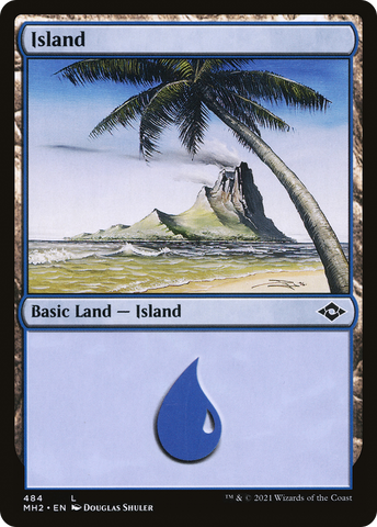 {B}[MH2 484] Island (484) [Modern Horizons 2]
