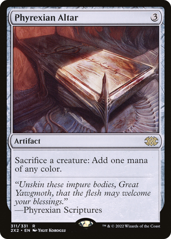 {R} Phyrexian Altar [Double Masters 2022][2X2 311]