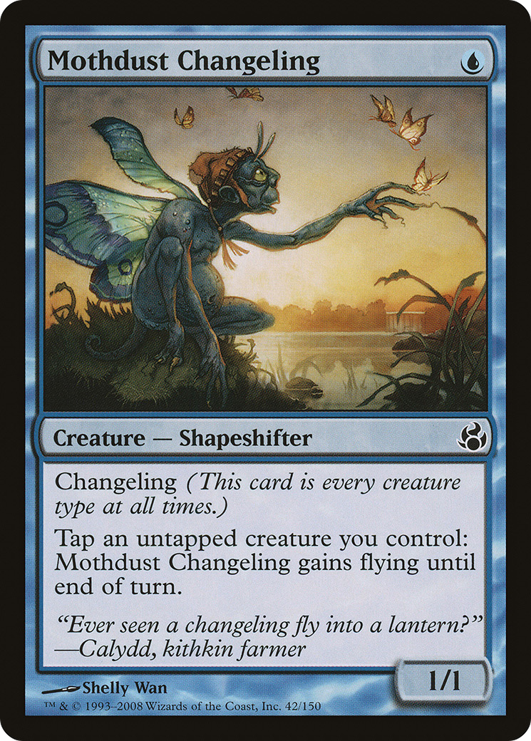 {C} Mothdust Changeling [Morningtide][MOR 042]