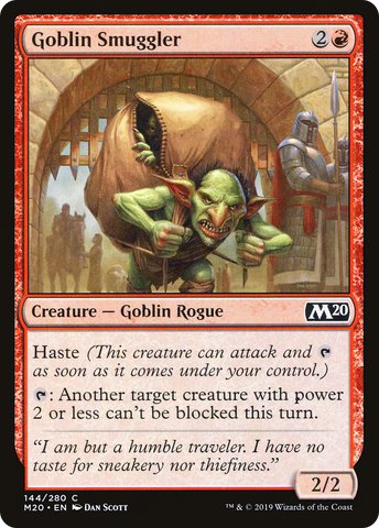 {C} Goblin Smuggler [Core Set 2020][M20 144]