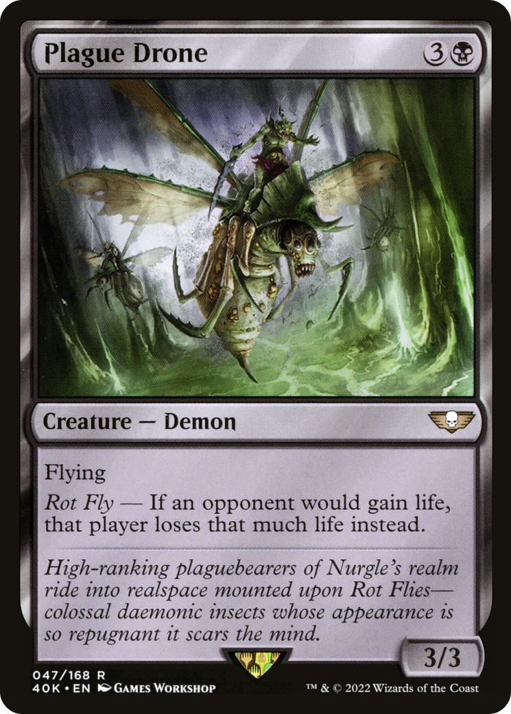 {R} Plague Drone [Universes Beyond: Warhammer 40,000][40K 047] - Misty Mountain Games