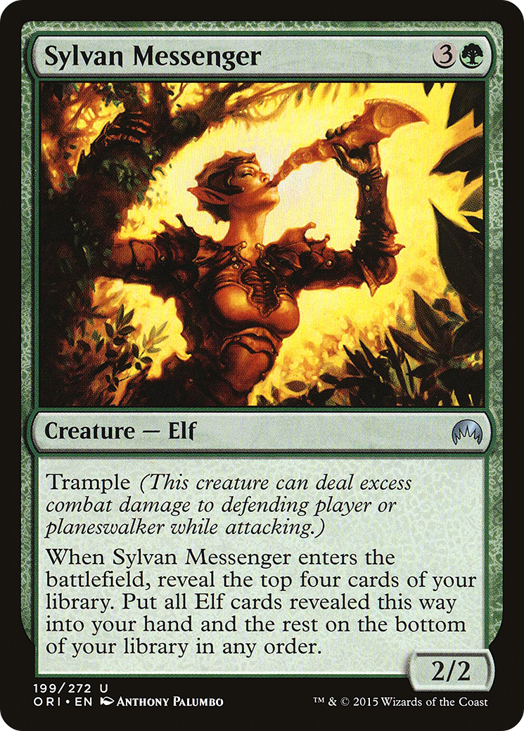 {C} Sylvan Messenger [Magic Origins][ORI 199] - Misty Mountain Games