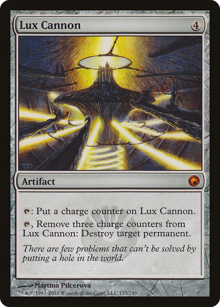 {R} Lux Cannon [Scars of Mirrodin][SOM 173] - Misty Mountain Games