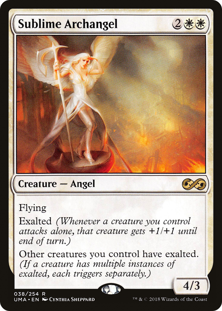 {R} Sublime Archangel [Ultimate Masters][UMA 038] - Misty Mountain Games