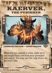 {@R} Kaervek, the Punisher (Showcase) [Outlaws of Thunder Junction][OTJ 289]