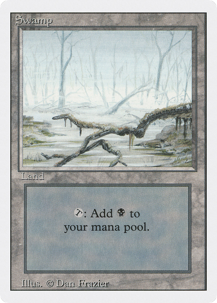 {B}[3ED 298] Swamp (298) [Revised Edition]