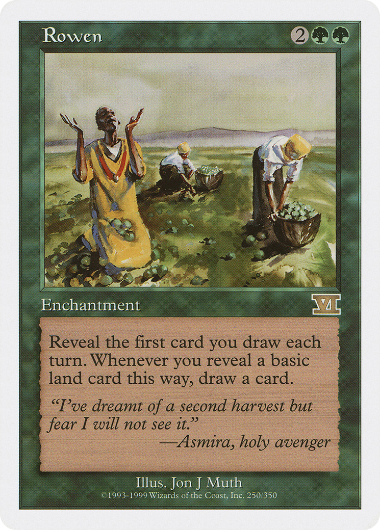 {R} Rowen [Classic Sixth Edition][6ED 250]