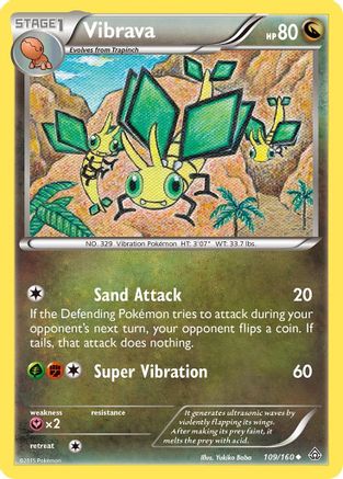 [PKM] Vibrava (109/160) [XY: Primal Clash]
