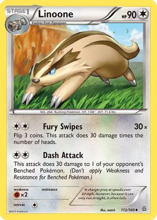 [PKM] Linoone (112/160) [XY: Primal Clash]