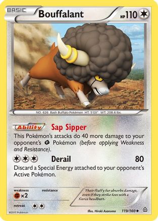 [PKM] Bouffalant (119/160) [XY: Primal Clash]